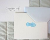 Peanut - Baby boy card