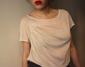 Cream , Women ,  Shirt , with Short Sleeve