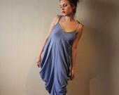 Spaghetti Straps Dress , Women , Blue Dress