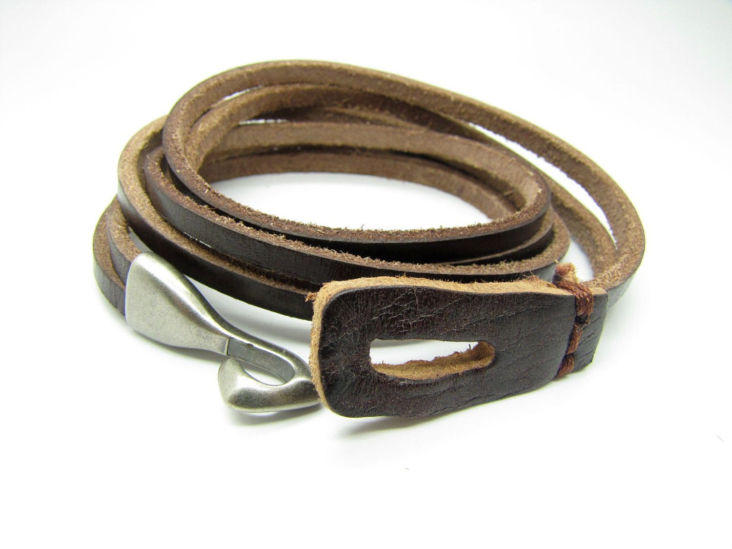 Jewelry Bangle Brown Bracelet Women Leather Bracelet Girl Leather Bracelet Men Leather Bracelet 513A
