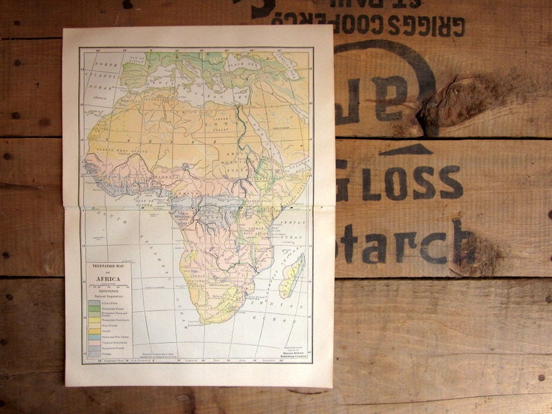 africa 1919 map