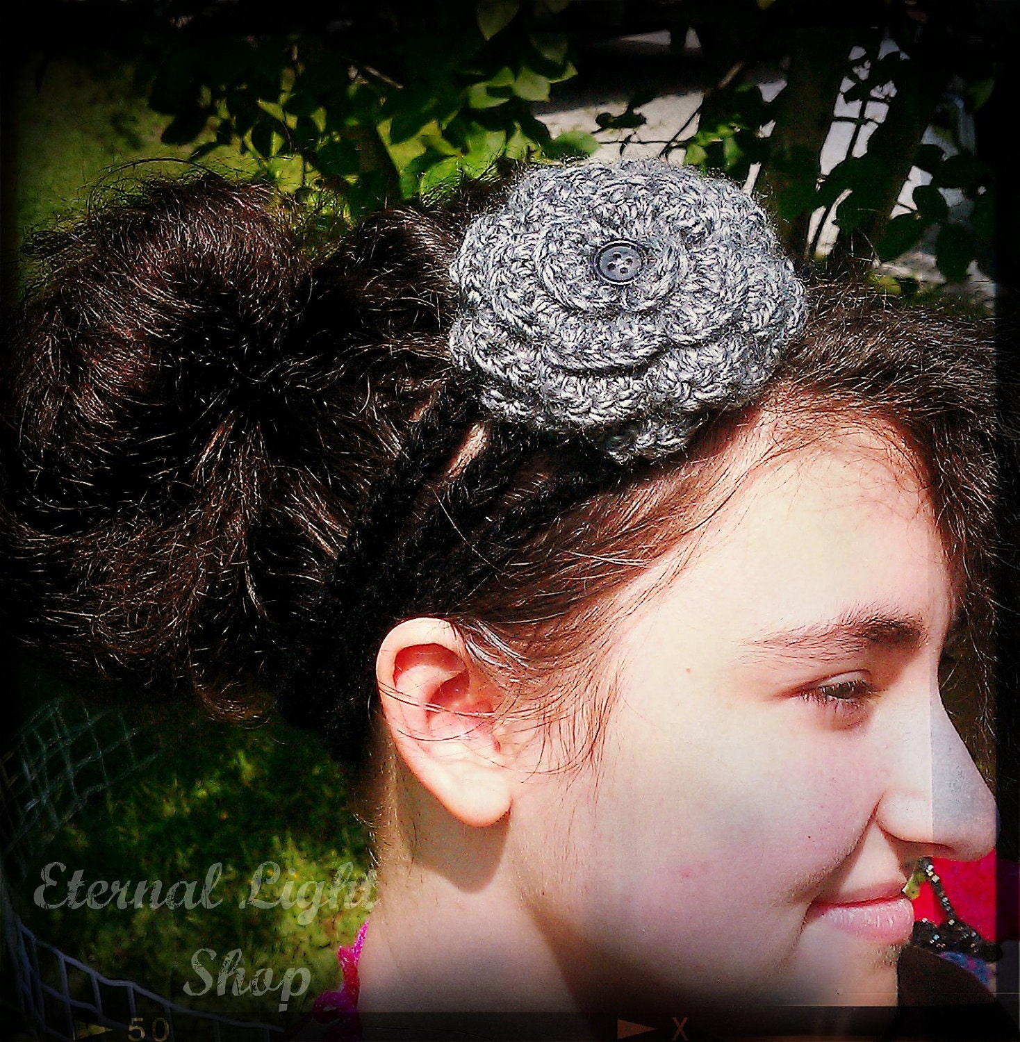 Braided Flower Headband V3
