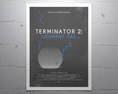TERMINATOR 2 - Movie Poster: 12x16" Fine Art Print