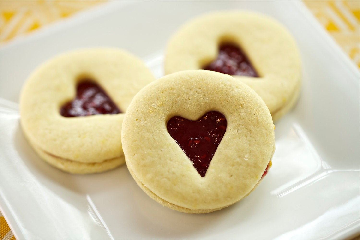 Sweet Jam Sandwich Cookie Package