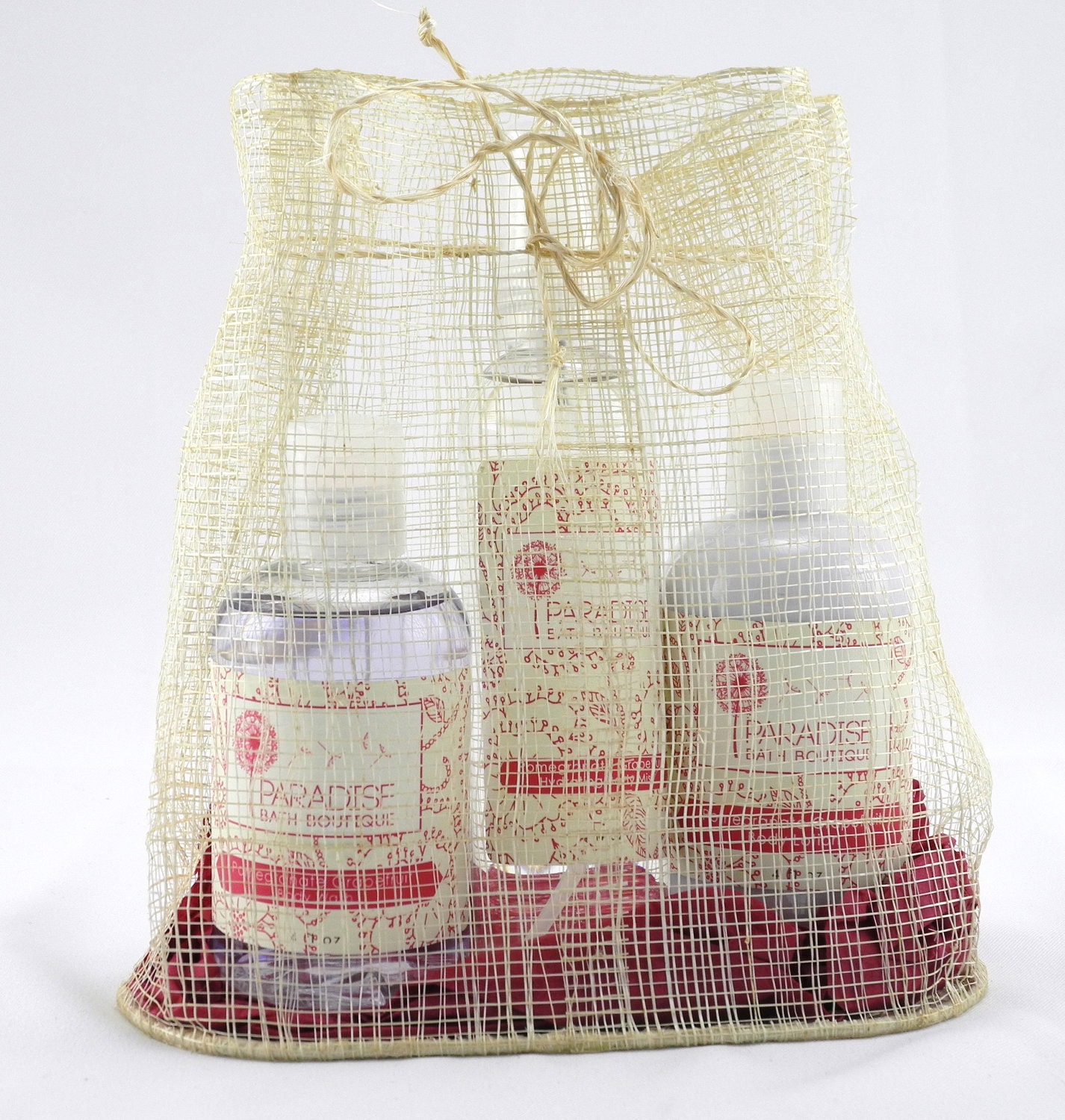 Paradise Trio Gift Set in Pomegranate Grapefruit