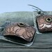 Dangle, Drop Earrings, Cold Connections, Sterling Silver, copper, brass