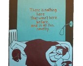 Blank Greeting Card: Novelty
