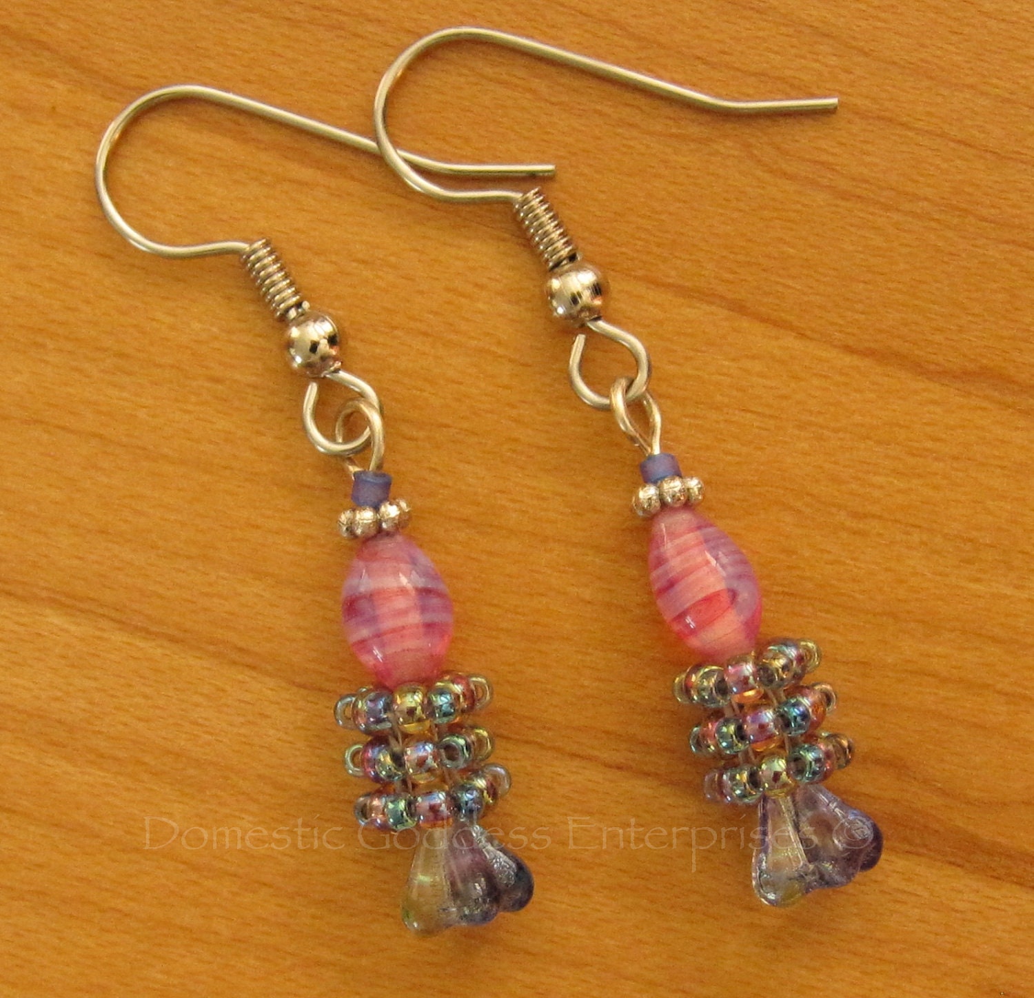 SALE Pink and Blue Drops