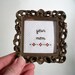 Your Mom cross stitch -- small framed cross stitch gift for escalating and winning arguments and insult wars