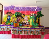 Birthday Party Decorations,Any Character Elmo, Rapunzel, Dora, Diego Tinkerbell, etc, 3 feet Wood "Standees" - Photo Prop - EACH