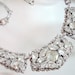 Vintage Rhinestone Necklace Signed Barclay 1345ag-012312000