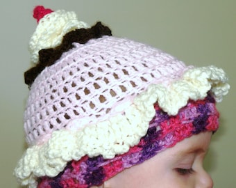 Ice cream hat for baby