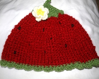strawberry hat