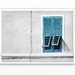 Solitude - Paris illustration -5x7art print -Paris,Paris art illustration print,Paris decor,Love,turquoise,blue,white,France,French fine art