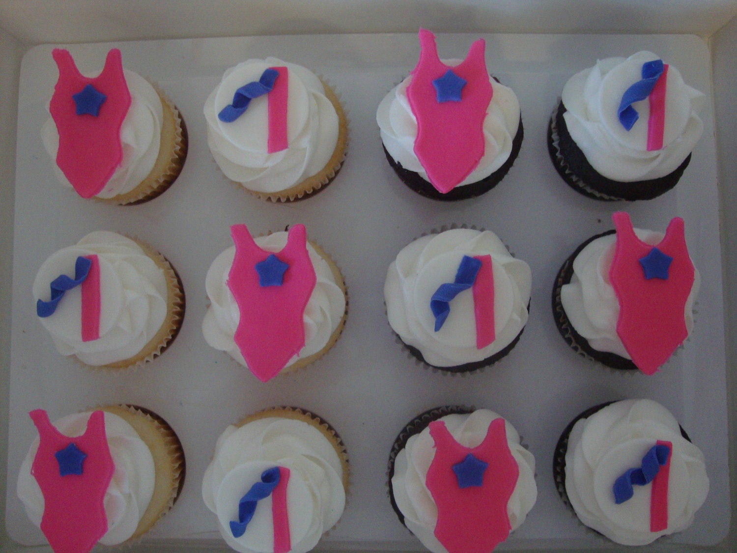 Gymnastic Cupcakes