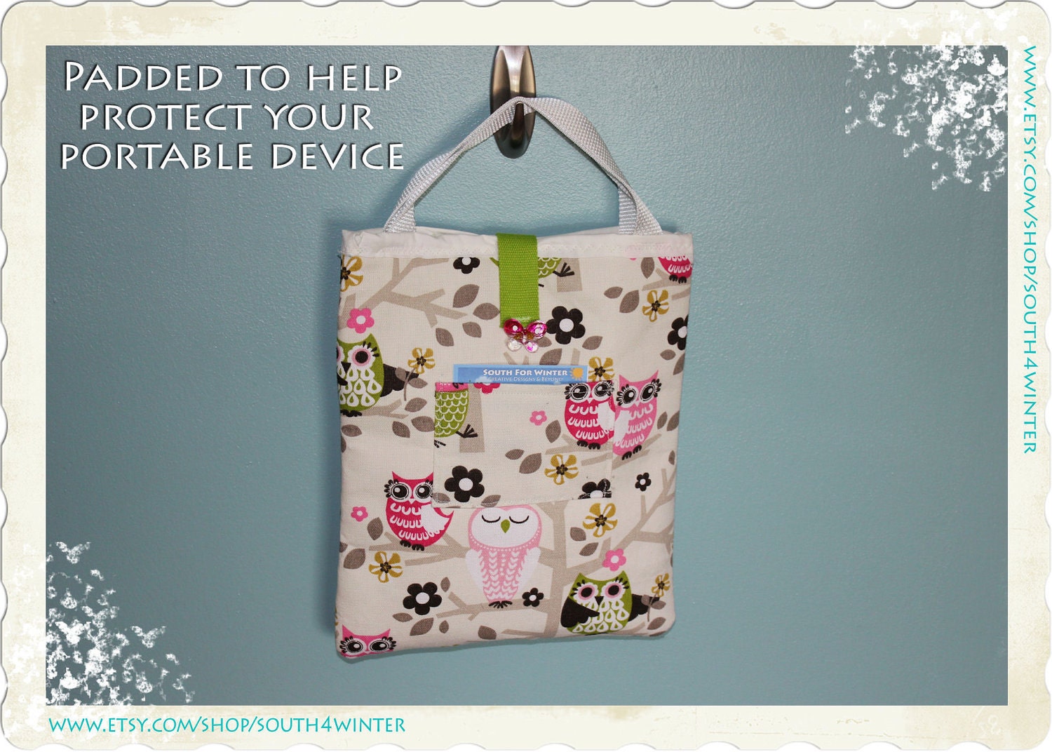 Carrying Case for iPad, Kindle, Tablet & other portable devices