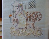 Rumpelstiltskin - Embroidery Pattern PDF - Includes Stitch Guide - Brothers Grimm - Fairy Tale