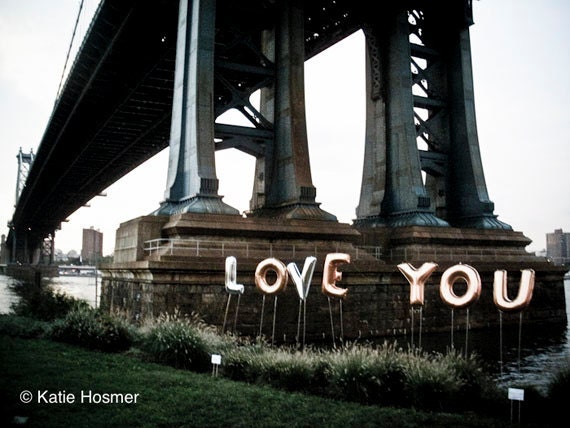 Love in New York - 5x7 Matted Photograph