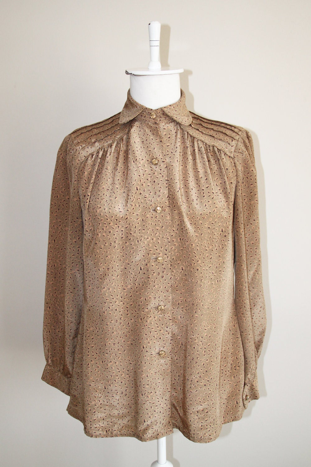 70s Vintage Silk Shirt