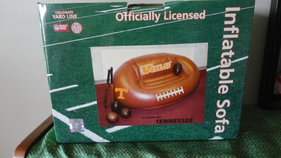 SALE ITEM... Officially Licensed Collegiate Tennessee Vols Inflatable Sofa
