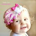 Feather Pad... Headband with Feathers... Photography Prop