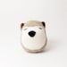 Ready to ship - Needle felt california sea otter with natural wool - collectable felt animal