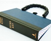 Book Cover Purse - Stephen King Duma Key Navy and Black Hardcover Altered and Upcycled Accessory - OOAK Eco Friendly Handbag