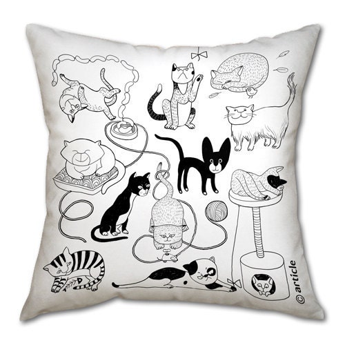 Pillow cushion - Catomania - insert NOT included