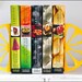 SALE - Bookends - Lemon - laser cut for precision these metal bookends will hold your favorite cookbooks (or just books)