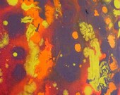 Bloom--abstract, psychedelic musings on canvas