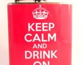 Keep Calm and Drink On : Pink