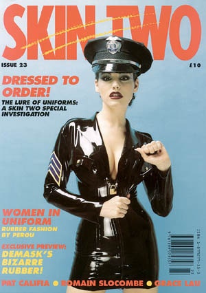 COPINE Police Uniform Latex Minidress. The original Police dress by House of Harlot. Very Stylish. Very Sexy.