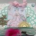 Vintage French Marie Antoinette jewellery box, keepsake box, trinket box