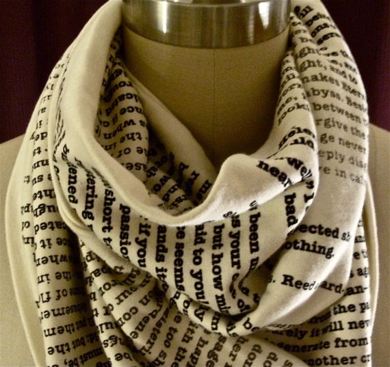 Wrap Up With A Good Book Scarf: Jane Eyre