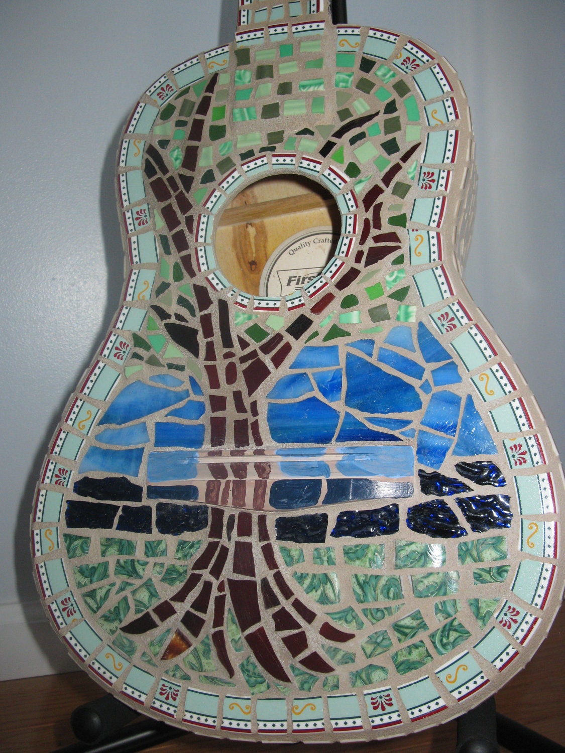 mosaic guitar