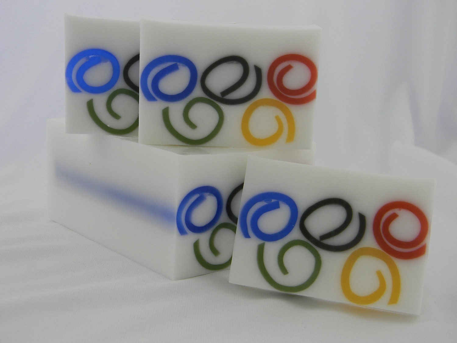 Olympic Rings inspired Soap - London Olympics - special olympics - 2012 olympics - olympics party