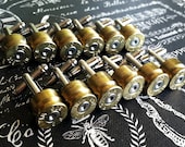 Groomsmen cufflinks Bullet cufflinks 308 Win 11 pair  silver tone backings Winchester deer hunting rifle gun wedding cuff links men