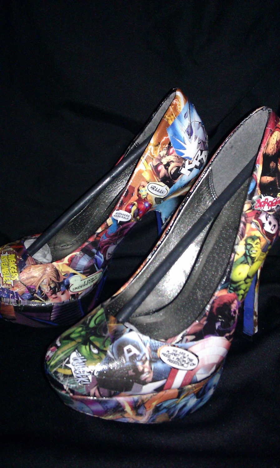 Marvel Avengers Custom Heels