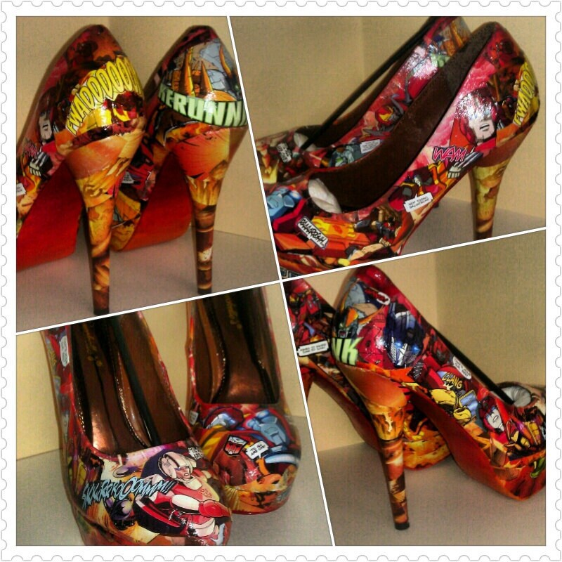 comic book heels