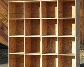 modular osb bookshelf cubby storage unfinished