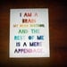 Sherlock Holmes 8x10 Print - I am a brain my dear Watson, and the rest of me is a mere appendage