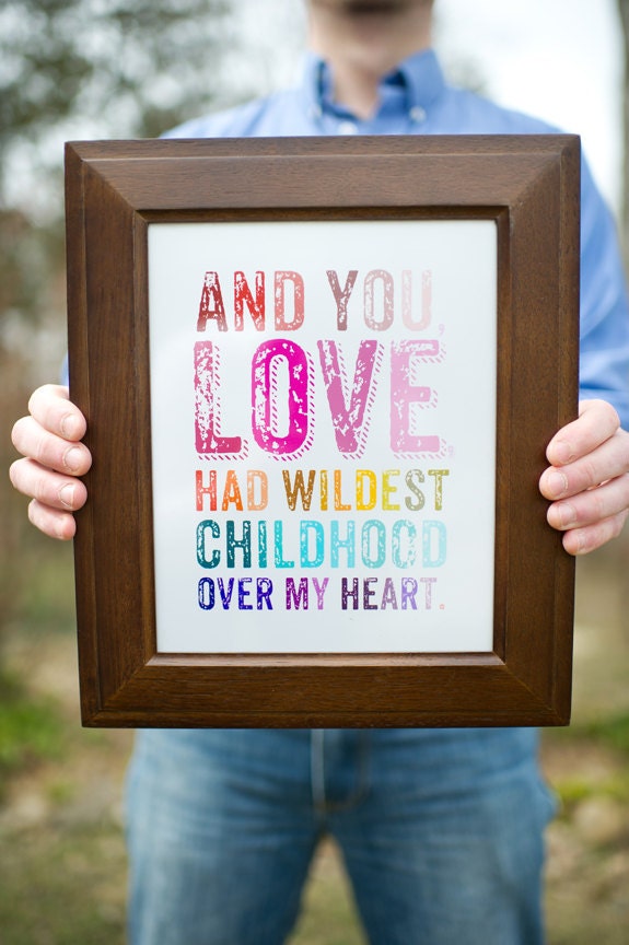 Rainer Maria Rilke 8x10 Print - Love Quote