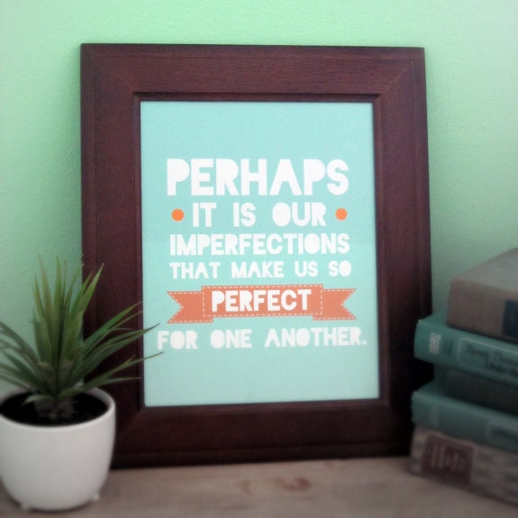 Jane Austen Print - 8x10 Emma Quote