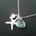 Starfish Pendant, Necklace, starfish charm, lariat, wedding jewelry , necklace,