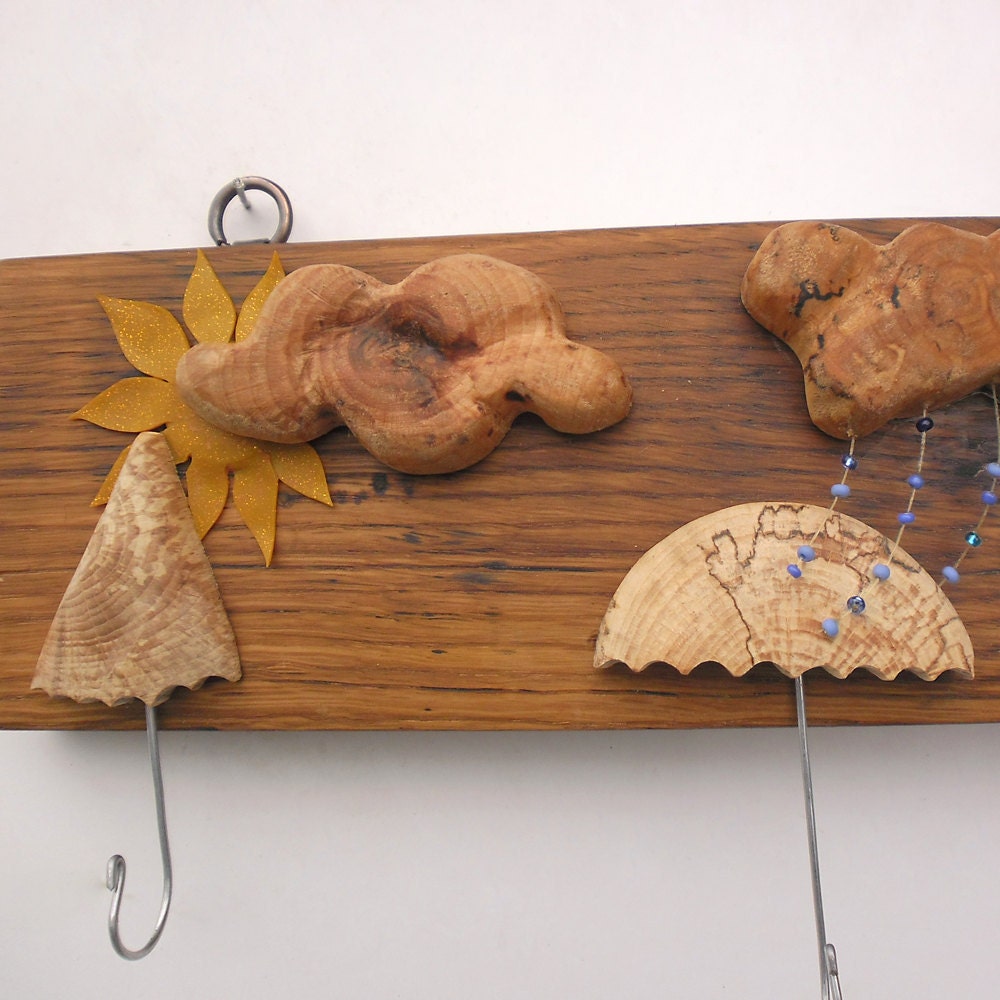 Wooden Key Hanger