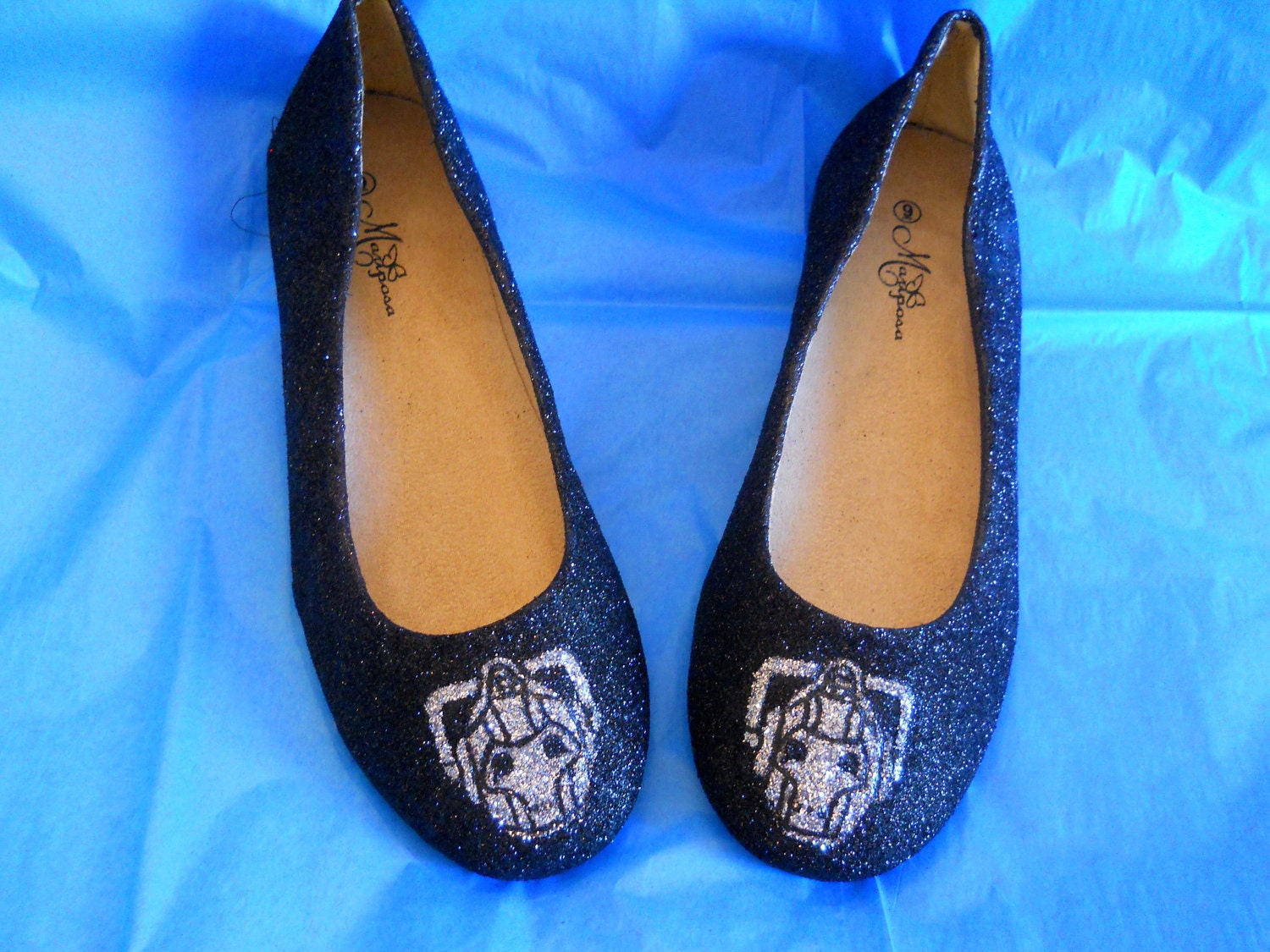 Doctor Who- Cybermen Glitter Shoes