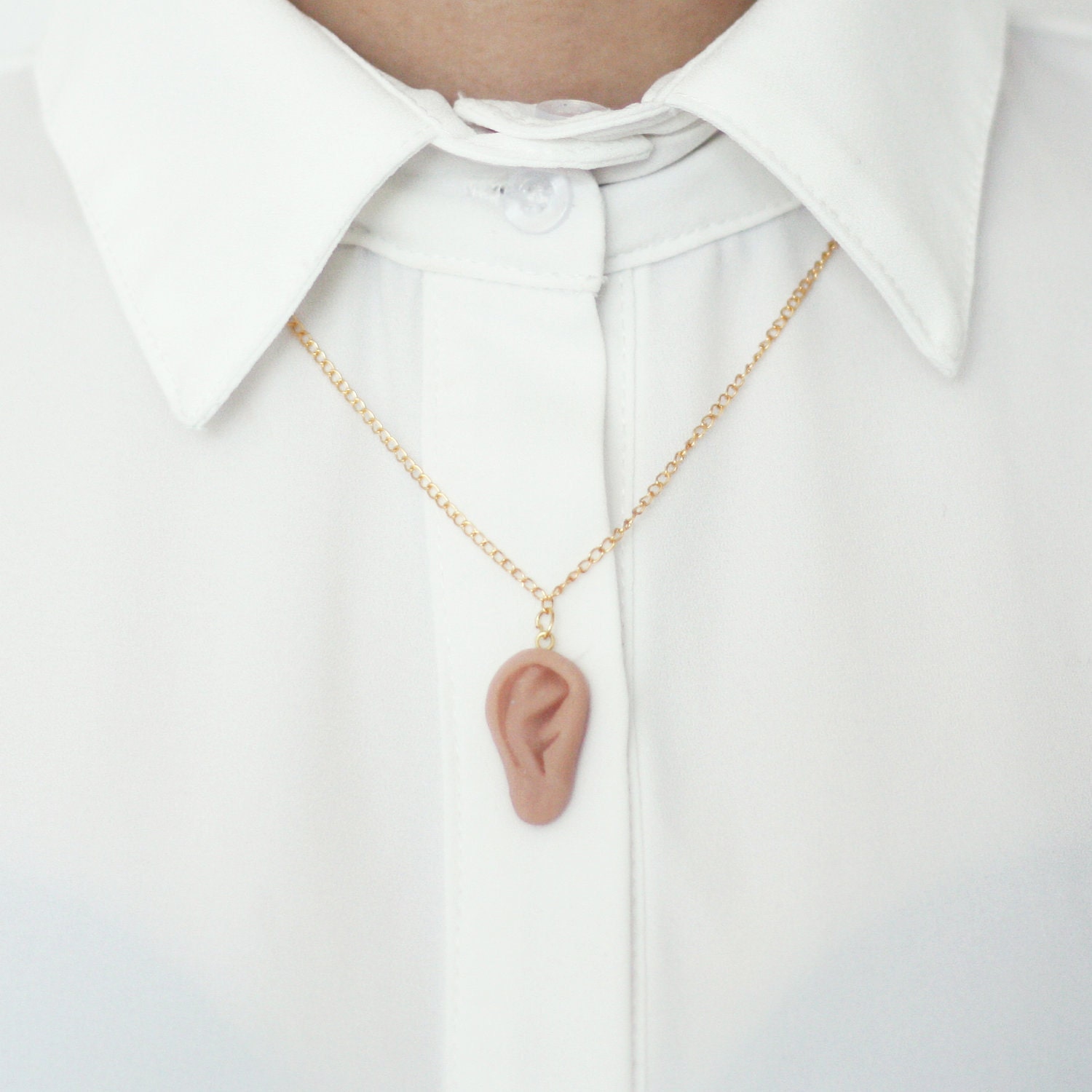 Little Third Ear  Necklace