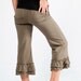 Bloomers-Womens Pants-Workout pants-Womens Clothing-Ruffles-Ruffle Pants-Pixie Pants-Hippie Pants-Stretchy Pants-Yoga Pants