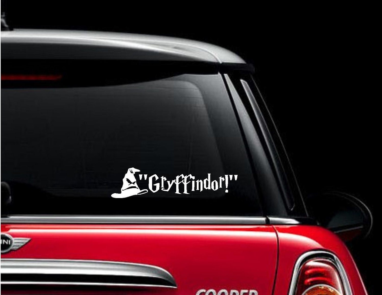 Hogwarts  House Car Decal / Vinyl Sticker - Potter Inspired
