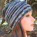 Cloche Hand Knit Hat - Cloche Hat for Men and Women